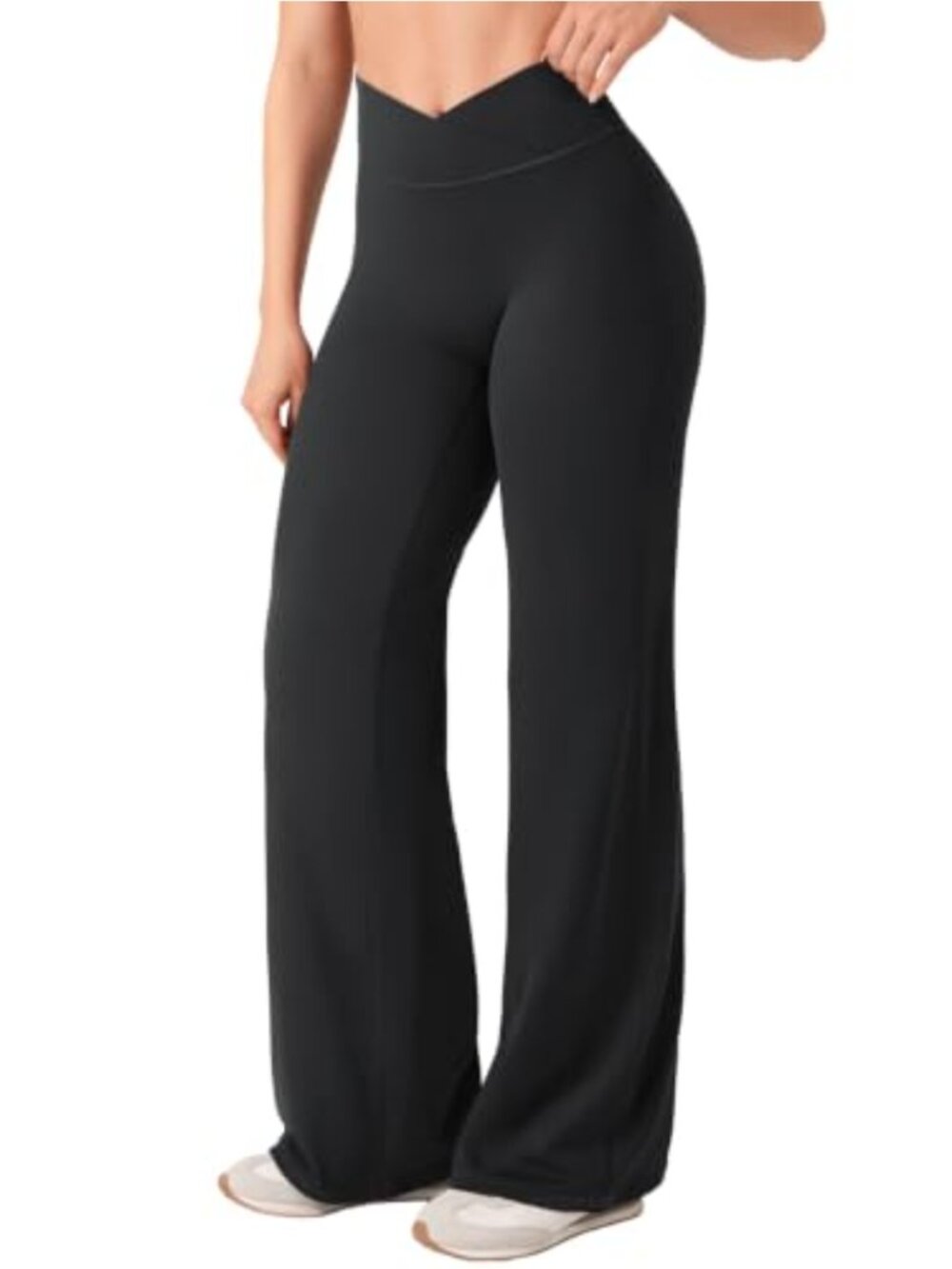Straight Leg High Waist Leggings 31.5" Inseam Yoga Pants